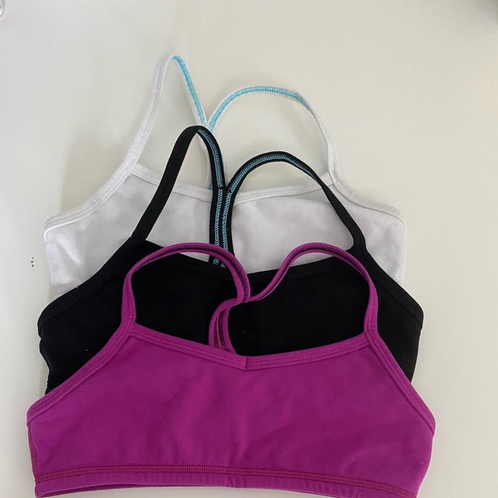 Multi-Color 3-Pack of Sports Bras
